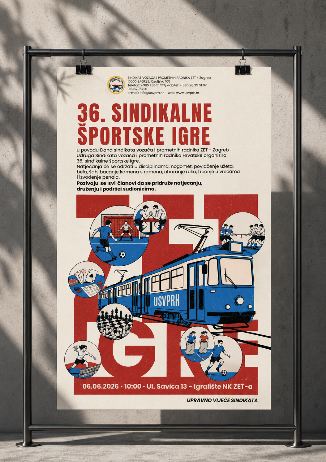 SVPRH ZET poster design