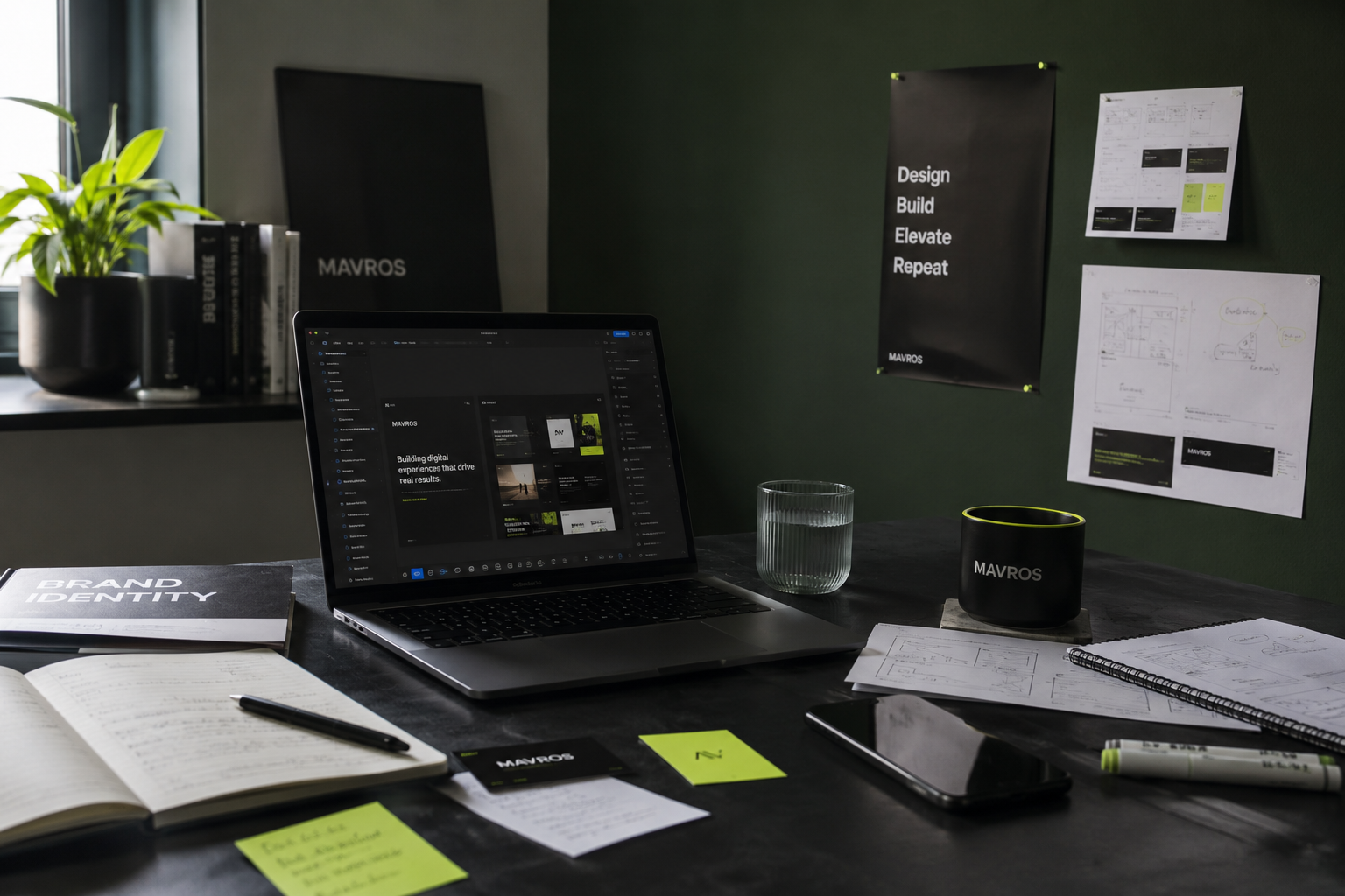 Mavros Agency radni stol i workspace